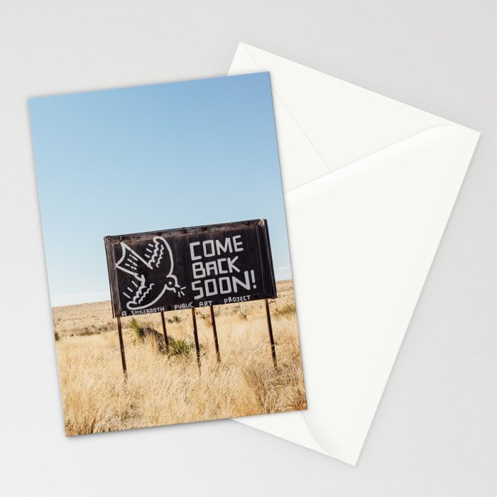 Leaving Marfa Stationery Card Gallery Image 2