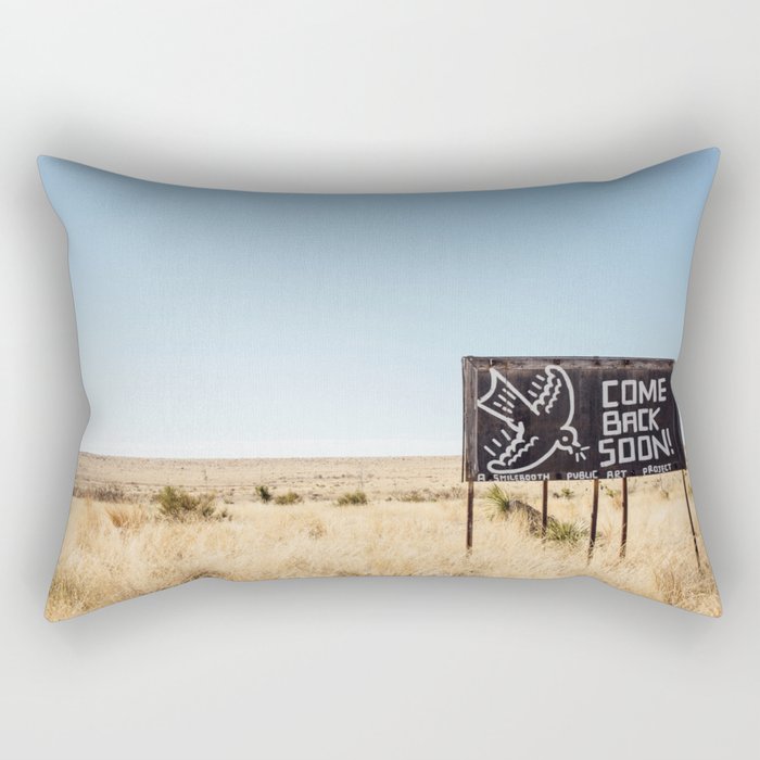 Leaving Marfa Rectangular Pillow Gallery Image 1