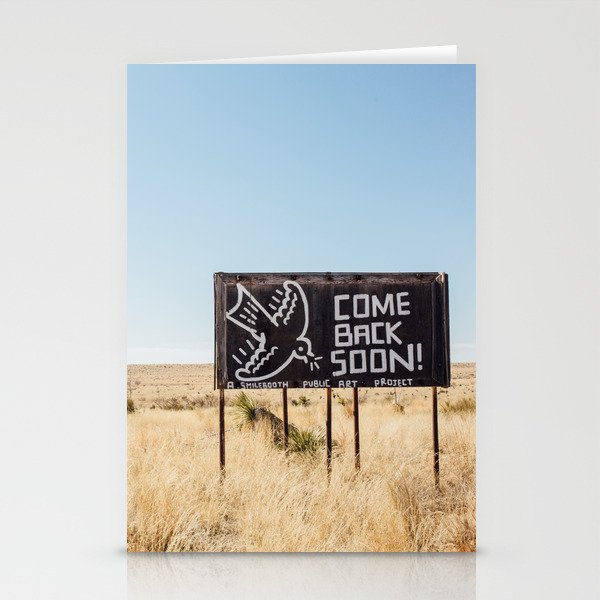 Leaving Marfa Stationery Card Gallery Image 1