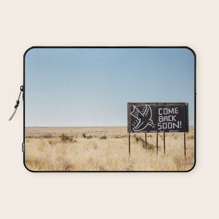 Leaving Marfa Laptop Sleeve Gallery Image 1
