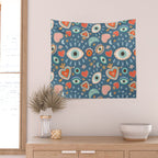 Written in the Stars | Milagros Hearts & Stars Wall Tapestry Gallery Image 2