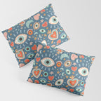Written in the Stars | Milagros Hearts & Stars Pillow Sham Gallery Image 3