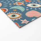 Written in the Stars | Milagros Hearts & Stars Welcome Mat Gallery Image 2