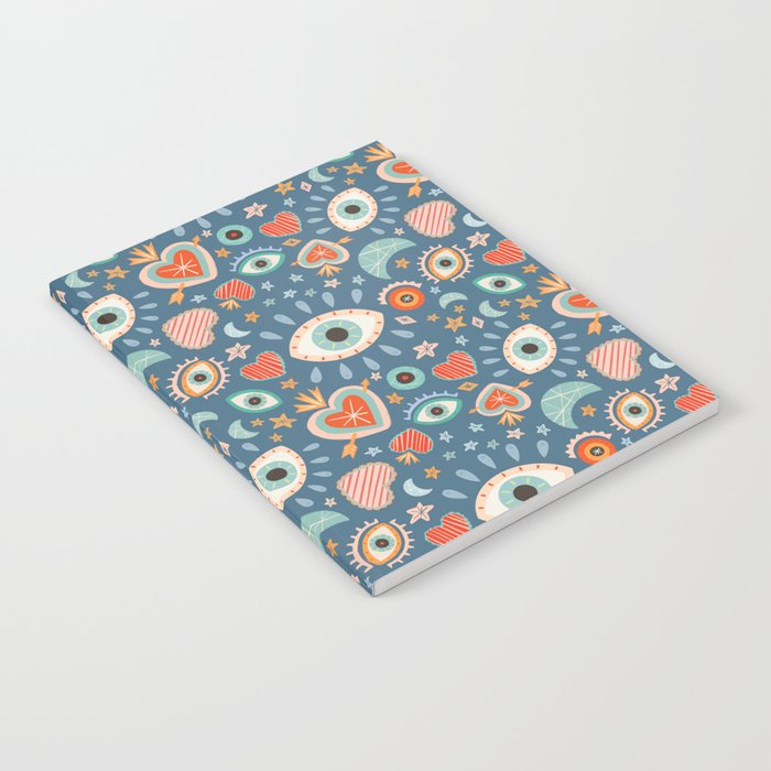 Written in the Stars | Milagros Hearts & Stars Notebook Gallery Image 1