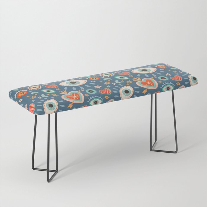 Written in the Stars | Milagros Hearts & Stars Bench Gallery Image 1