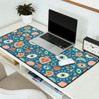 Written in the Stars | Milagros Hearts & Stars Desk Mat Gallery Image 2