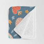Written in the Stars | Milagros Hearts & Stars Throw Blanket Gallery Image 3
