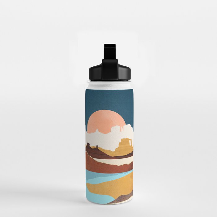 Desert Moon Lake Water Bottle Gallery Image 2