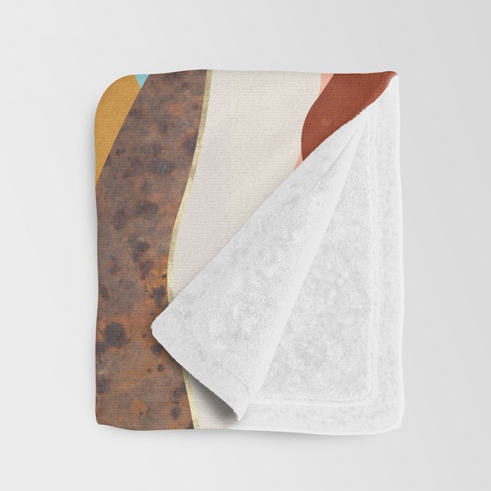 Desert Moon Lake Throw Blanket Gallery Image 3