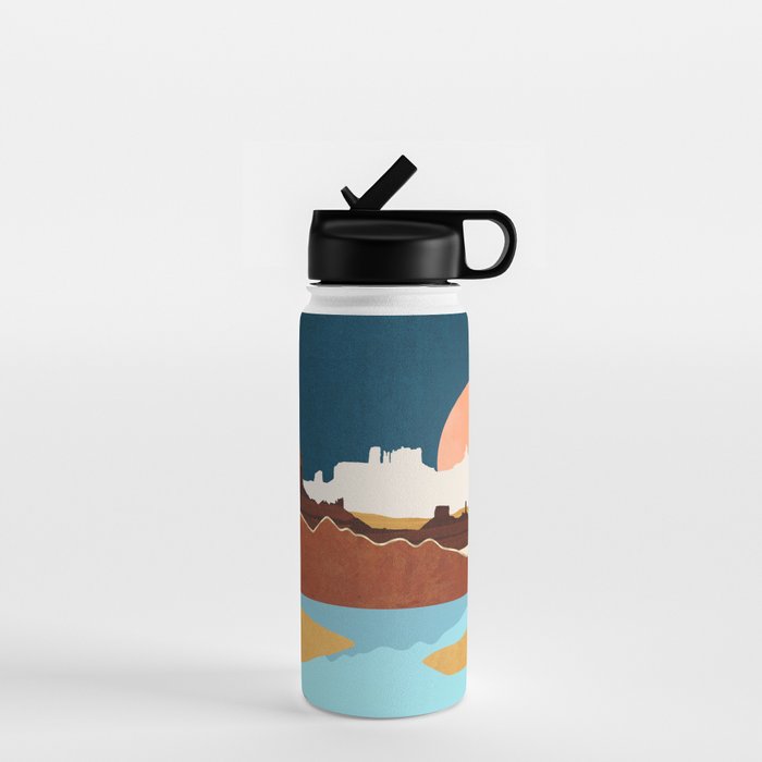 Desert Moon Lake Water Bottle Gallery Image 1