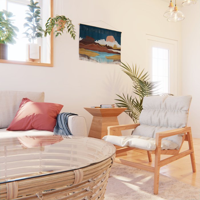 Desert Moon Lake Wall Hanging Gallery Image 2