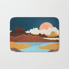 Desert Moon Lake Bath Mat Gallery Image 1
