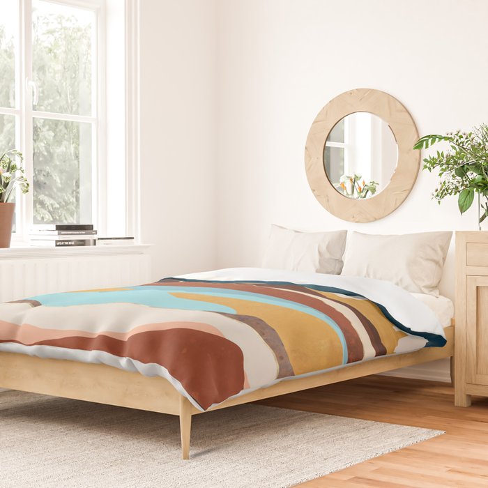 Desert Moon Lake Duvet Cover Gallery Image 2
