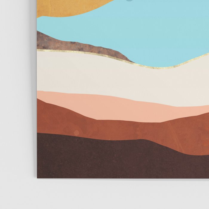 Desert Moon Lake Poster Gallery Image 3
