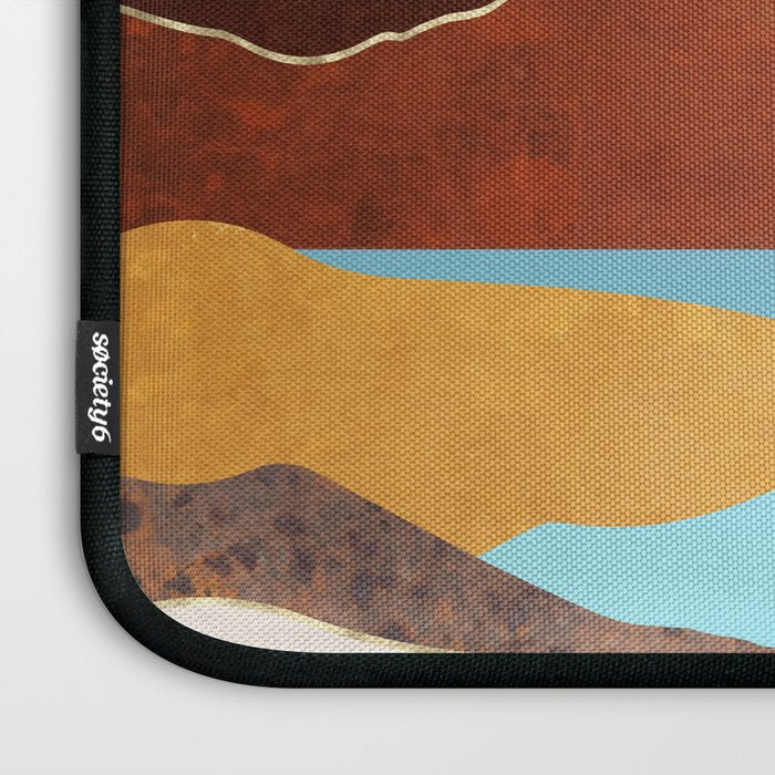 Desert Moon Lake Laptop Sleeve Gallery Image 3