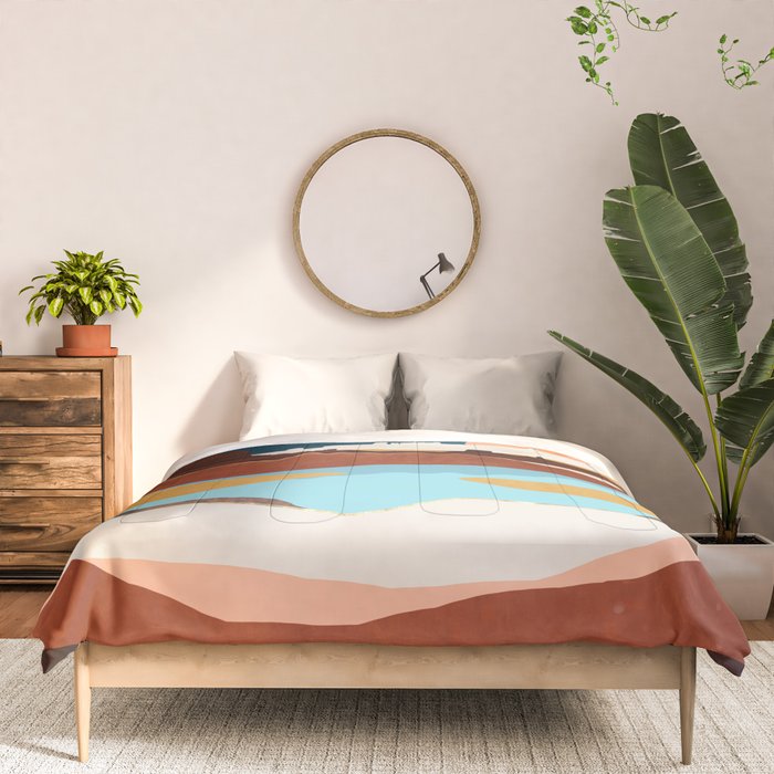 Desert Moon Lake Comforter Gallery Image 3