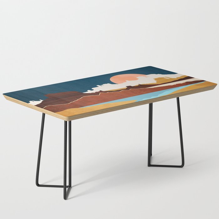Desert Moon Lake Coffee Table Gallery Image 1
