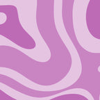 Liquid Swirl Abstract Pattern in Muted Violet Light Purple Coffee Mug Gallery Image 2