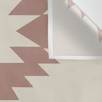 Southwestern Minimalism - Neutral Rose Beige Wall Tapestry Gallery Image 3