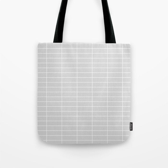 Grid Pattern IV Tote Bag Gallery Image 1