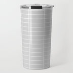 Grid Pattern IV Travel Mug Gallery Image 1