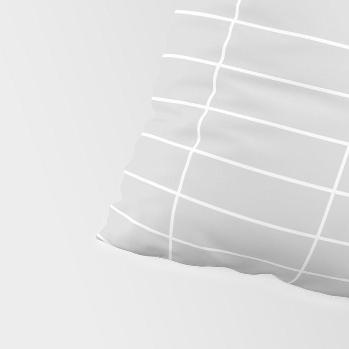 Grid Pattern IV Pillow Sham Gallery Image 4