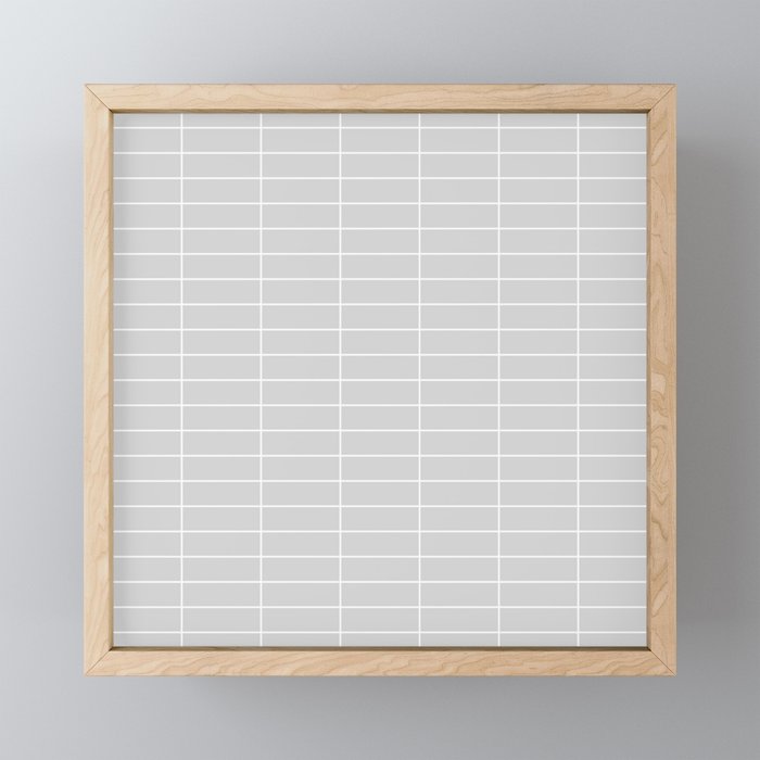 Grid Pattern IV Mini Art Print Gallery Image 1