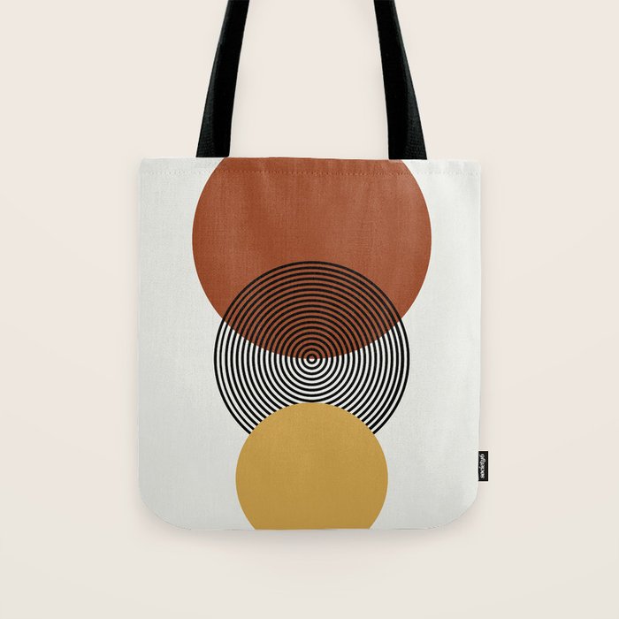 minimalist retro  Tote Bag Gallery Image 1