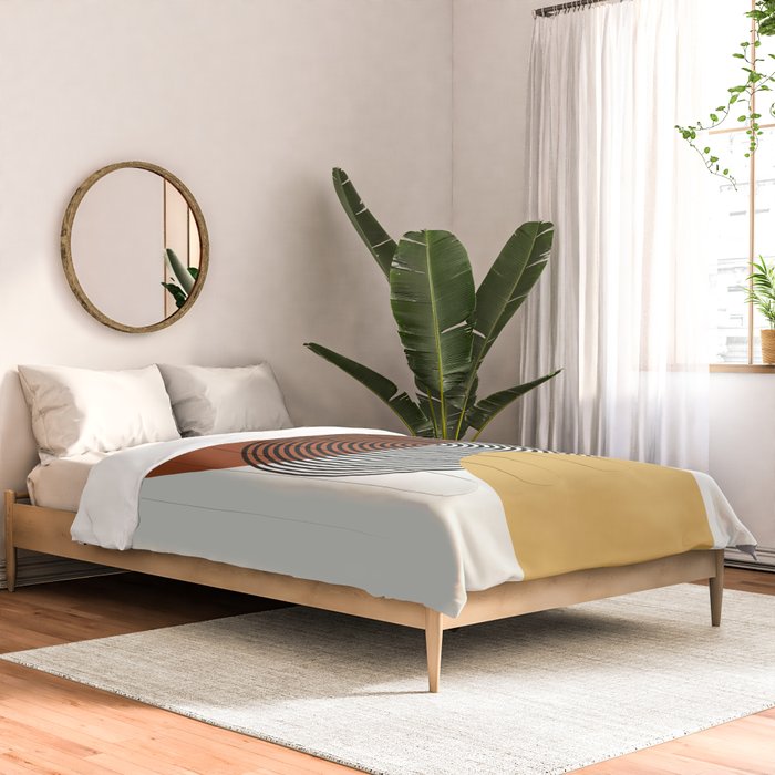 minimalist retro  Comforter Gallery Image 2