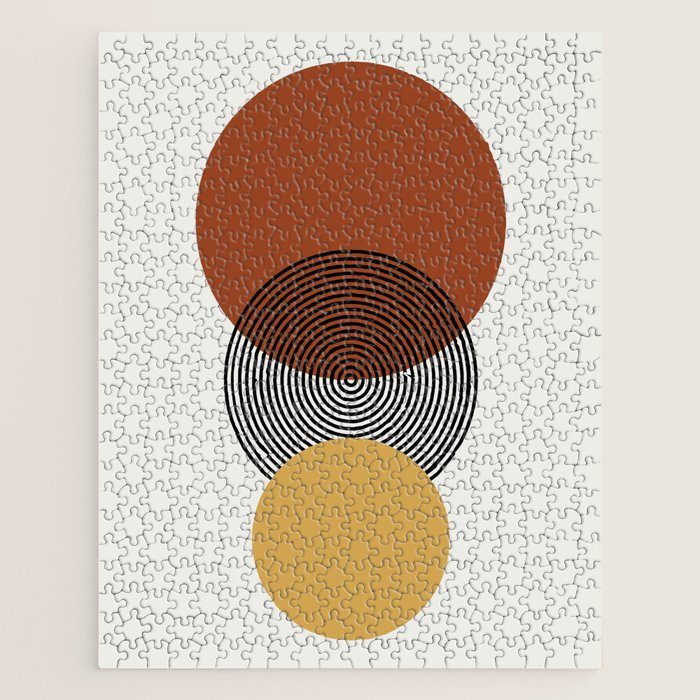 minimalist retro  Jigsaw Puzzle Gallery Image 1