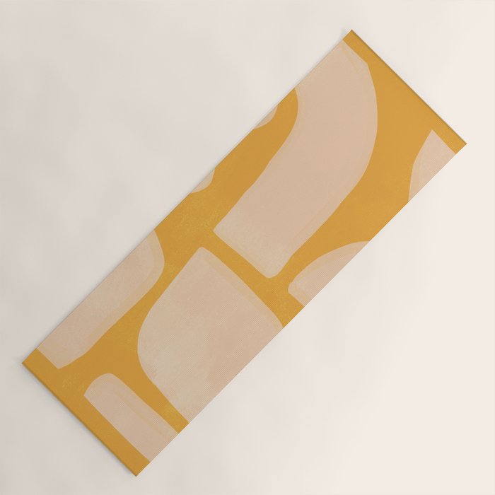 Minimal Abstract Composition 17 Yoga Mat Gallery Image 1