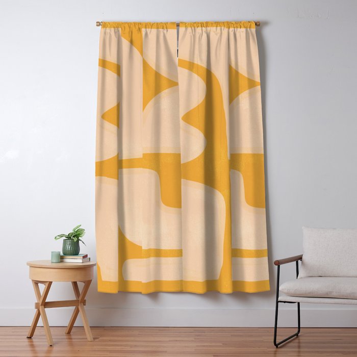 Minimal Abstract Composition 17 Window Curtain Gallery Image 1