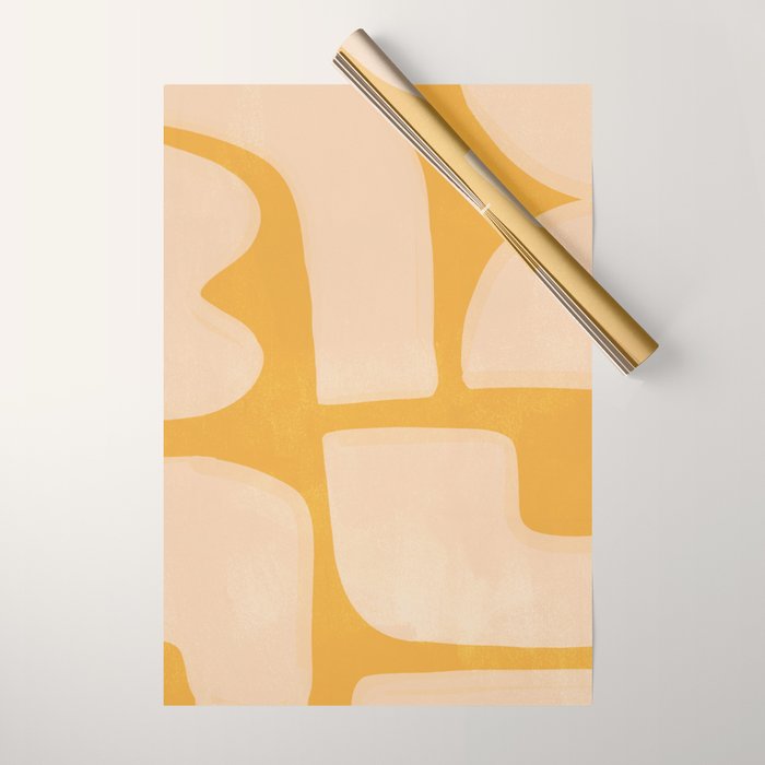Minimal Abstract Composition 17 Wrapping Paper Gallery Image 1