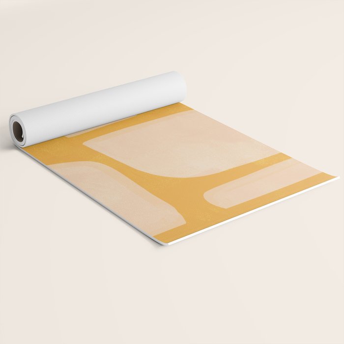Minimal Abstract Composition 17 Yoga Mat Gallery Image 2