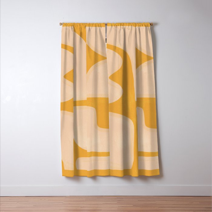 Minimal Abstract Composition 17 Window Curtain Gallery Image 3