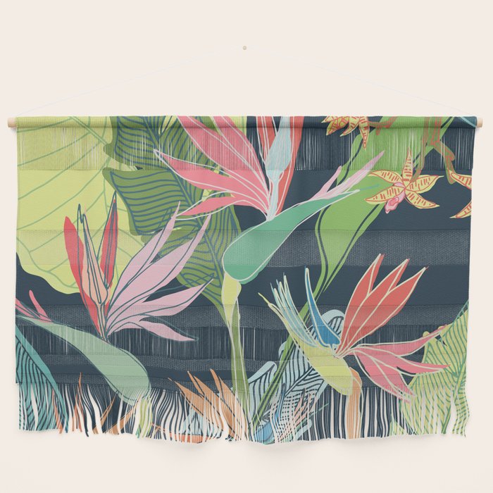 Tropical Bird of Paradise Wall Hanging Gallery Image 1