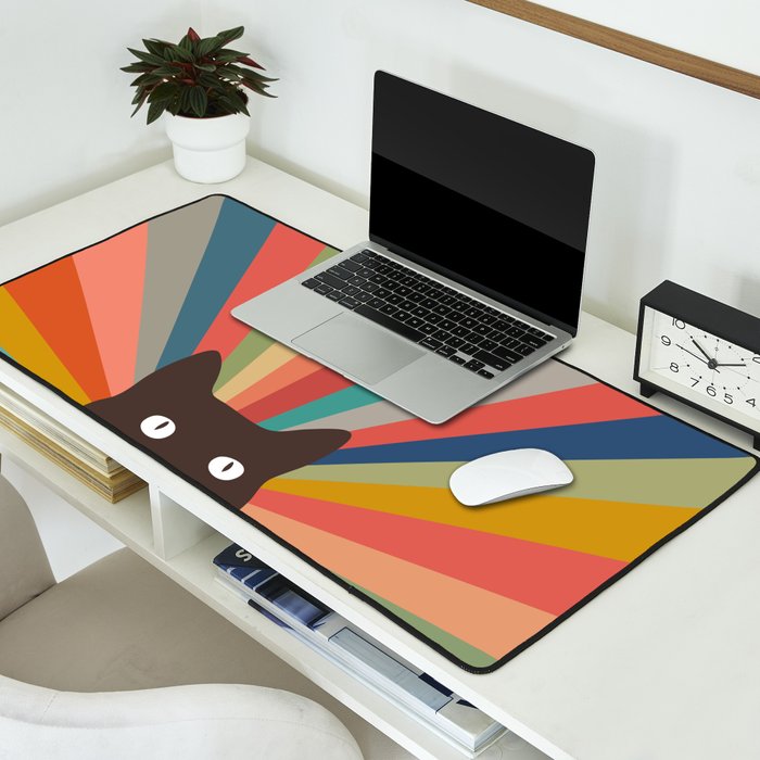 Cat Landscape 48 Desk Mat Gallery Image 2