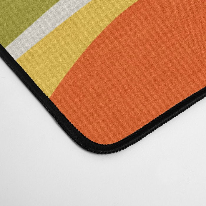 Candy Paint: Sunrise | Mid Century Retro Edition Desk Mat Gallery Image 4