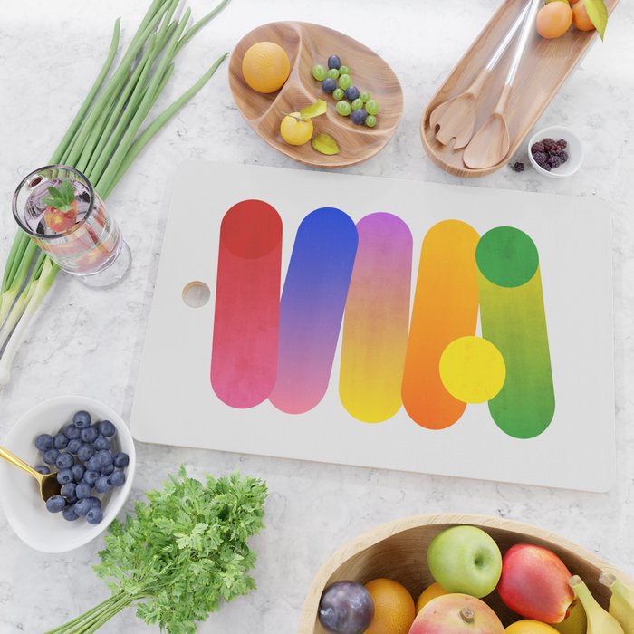 Art Pills Cutting Board Gallery Image 2