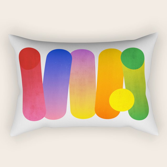 Art Pills Rectangular Pillow Gallery Image 1