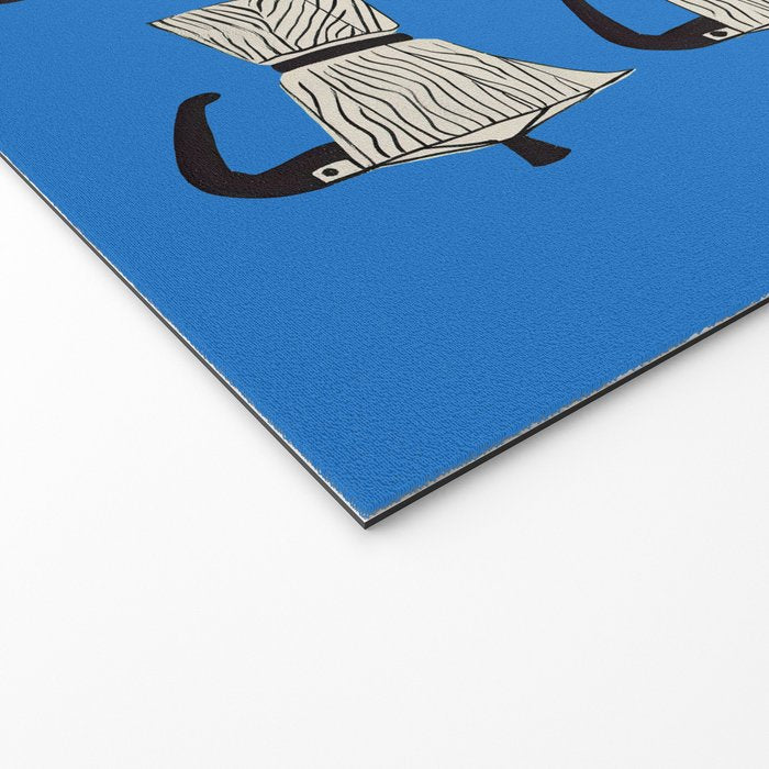 Blue Moka Welcome Mat Gallery Image 2