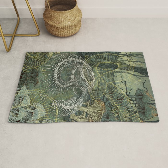 Green Bone Rug Gallery Image 1