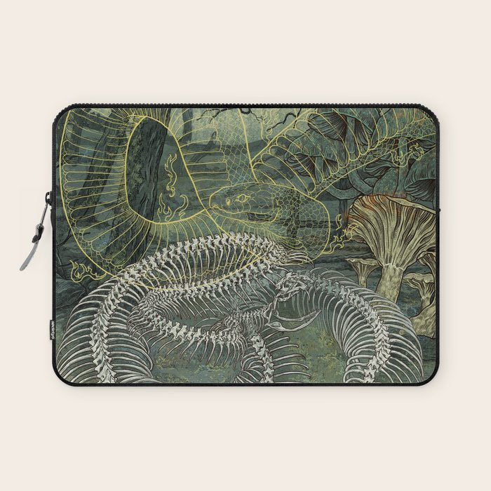 Green Bone Laptop Sleeve Gallery Image 1