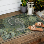 Green Bone Outdoor Rug Gallery Image 2