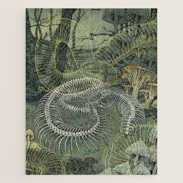 Green Bone Jigsaw Puzzle Gallery Image 1