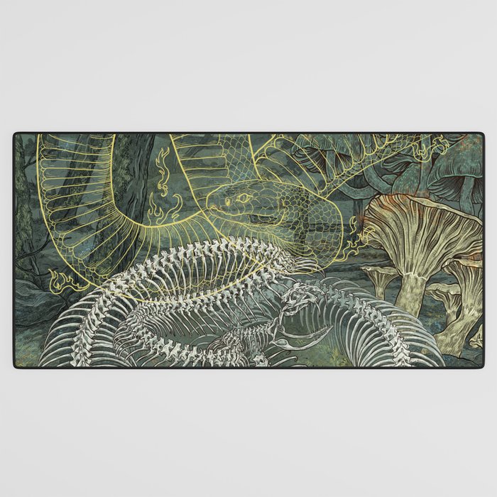 Green Bone Desk Mat Gallery Image 3