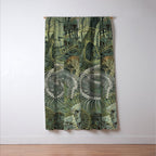 Green Bone Window Curtain Gallery Image 3