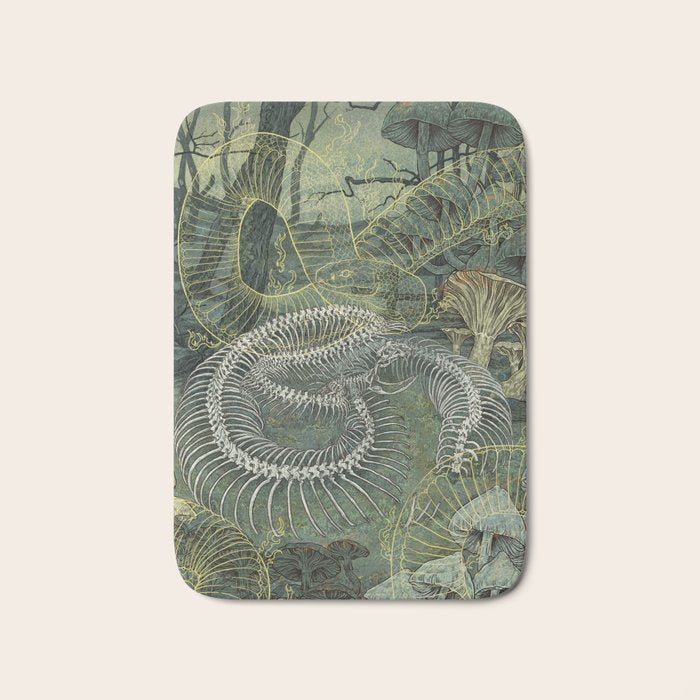 Green Bone Bath Mat Gallery Image 1