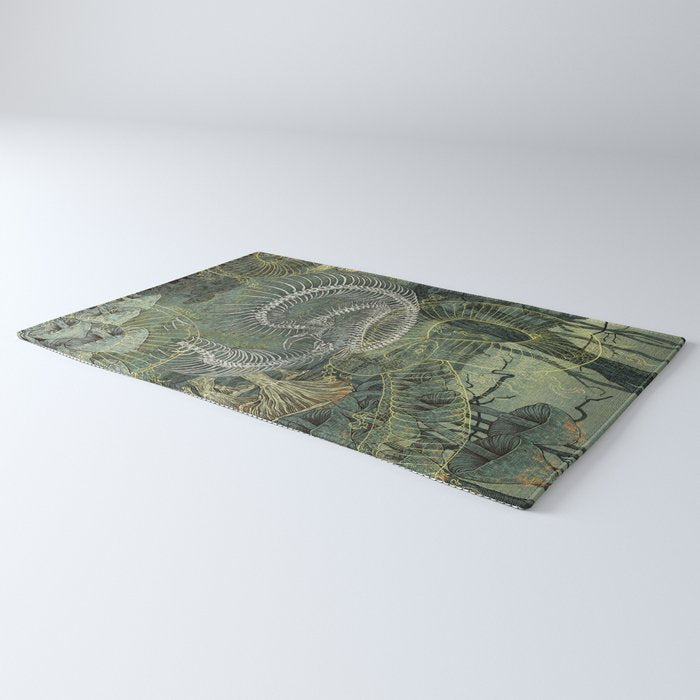 Green Bone Rug Gallery Image 3