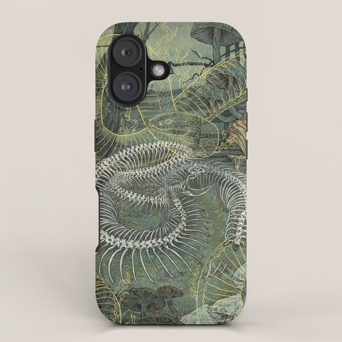 Green Bone iPhone Case Gallery Image 1